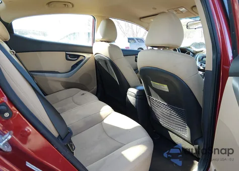 2011 Hyundai Elantra Gls (Ulsan Plant) z USA, uszkodzony, nr VIN KMHDH4AE6BU111803